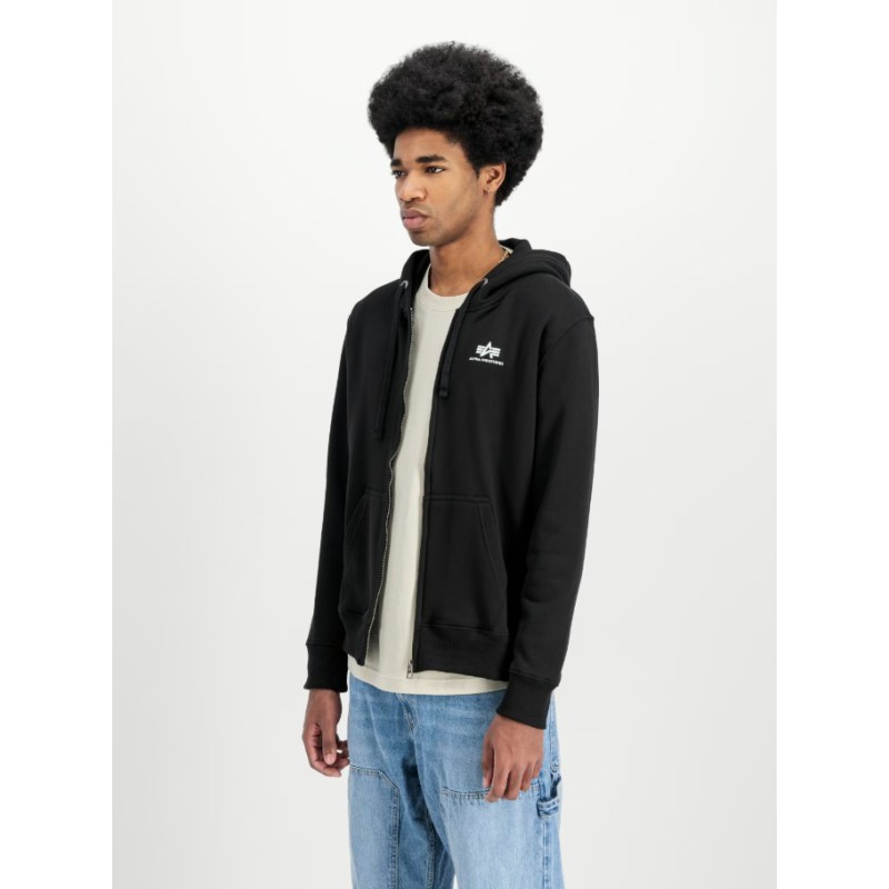 118342 30 BASIC ZIP HOODIE SL