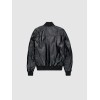 156141 03 MA-1 LEATHER JACKET