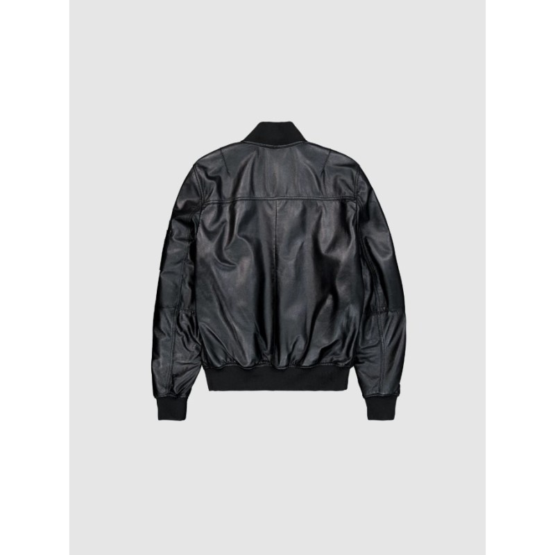156141 03 MA-1 LEATHER JACKET