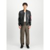 156141 03 MA-1 LEATHER JACKET