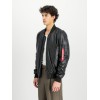 156141 03 MA-1 LEATHER JACKET