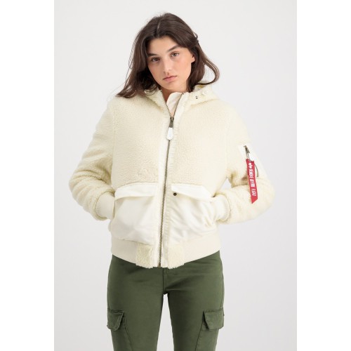 108006 16 ZIP HOOD TEDDY WMN