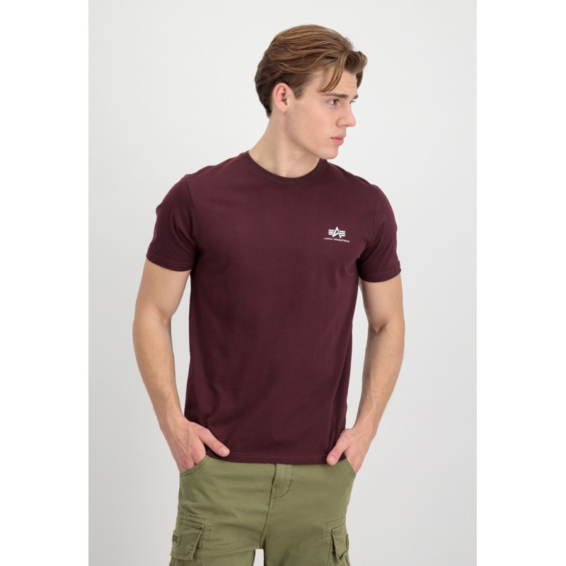 188505 21 BASIC SMALL LOGO   T- SHIRT ALPHA INDUSTRIES