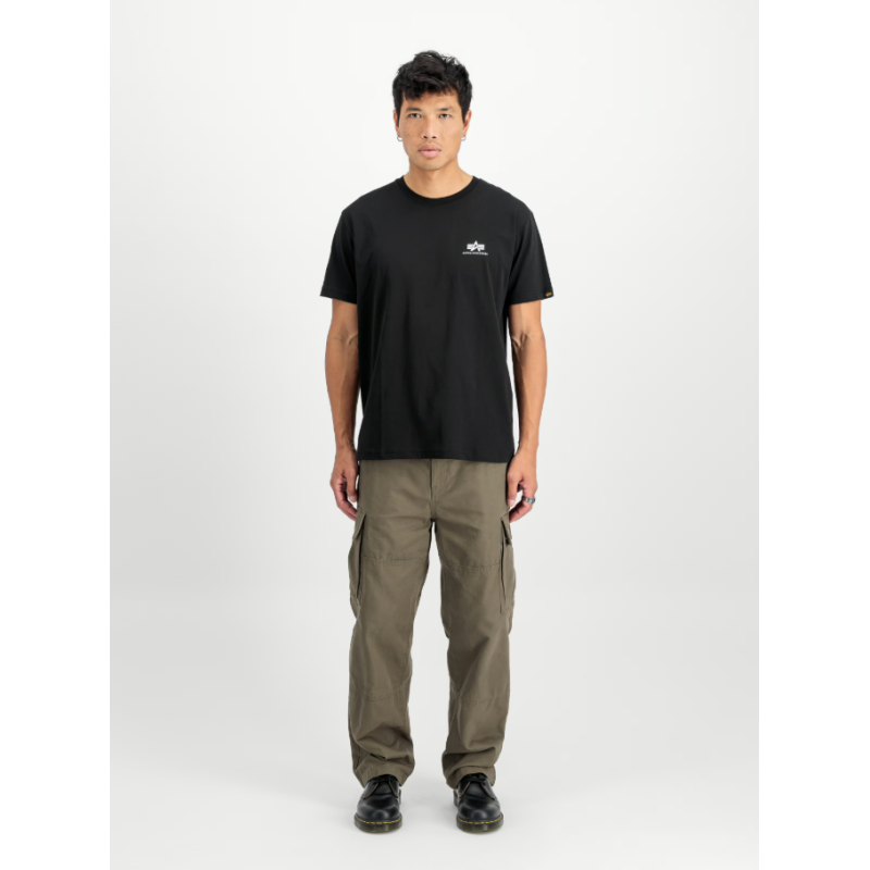 188505 03 BASIC SMALL LOGO   T- SHIRT ALPHA INDUSTRIES