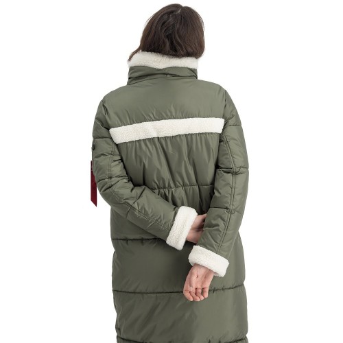 108007 01 PYFFER COAT ZH WMN GREEN