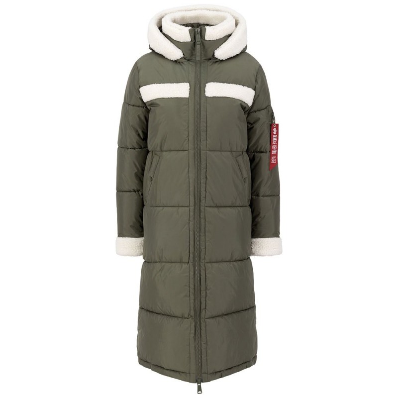 108007 01 PYFFER COAT ZH WMN GREEN