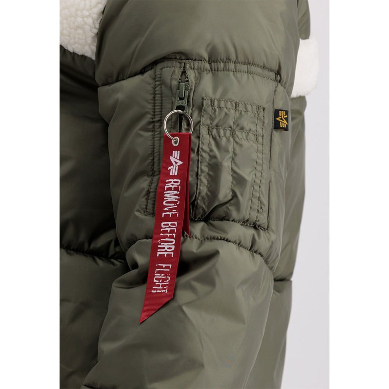 108007 01 PYFFER COAT ZH WMN GREEN