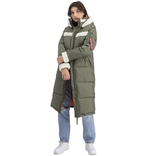 108007 01 PYFFER COAT ZH WMN GREEN