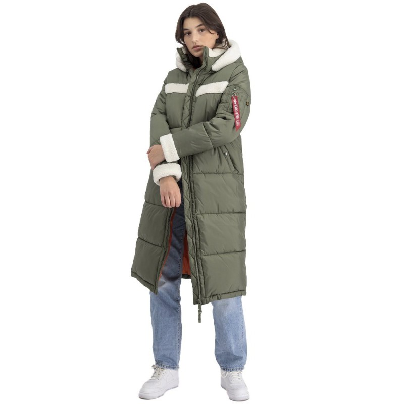 108007 01 PYFFER COAT ZH WMN GREEN