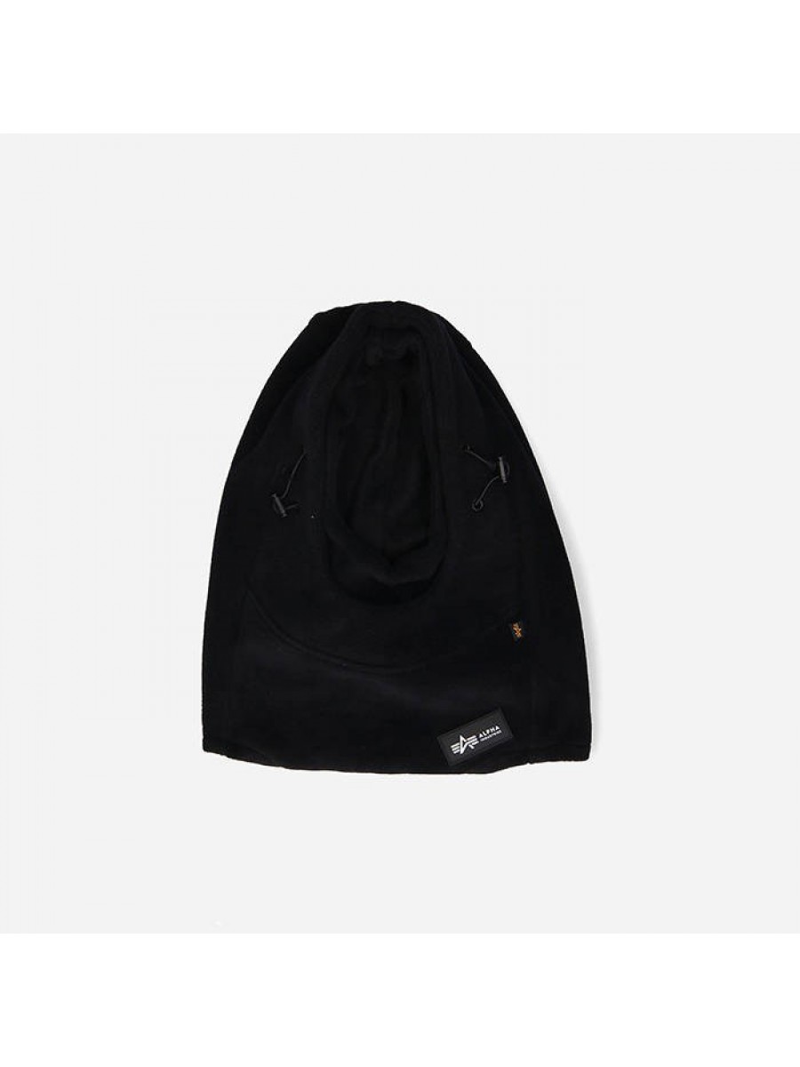 108902 03 ALPHA FLEECE HOOD BLACK