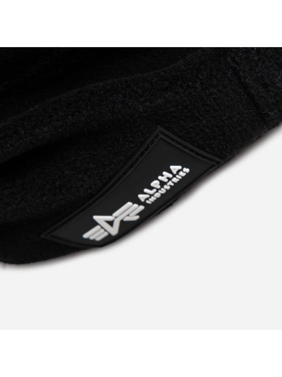 108902 03 ALPHA FLEECE HOOD BLACK