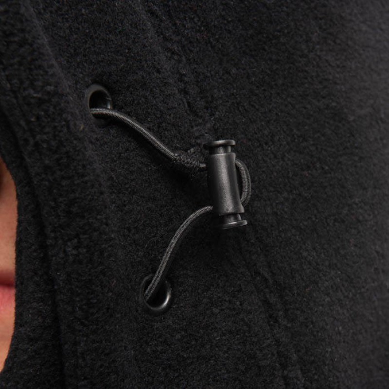 108902 03 ALPHA FLEECE HOOD BLACK