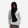 108902 03 ALPHA FLEECE HOOD BLACK