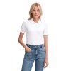 LV047C907G YAA A-WOVEN LABEL 2X2 RIB POLO