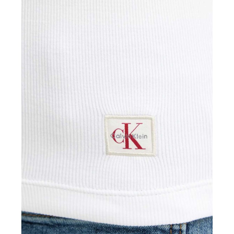 LV047C907G YAA A-WOVEN LABEL 2X2 RIB POLO