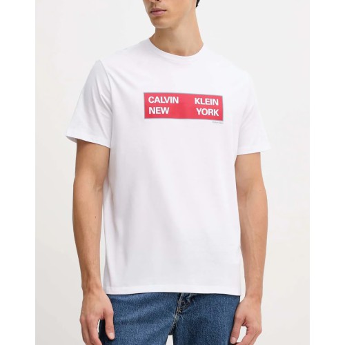 LV04RD816G YAA SS 30S EU CKNY BOX GRAPHIC TEE
