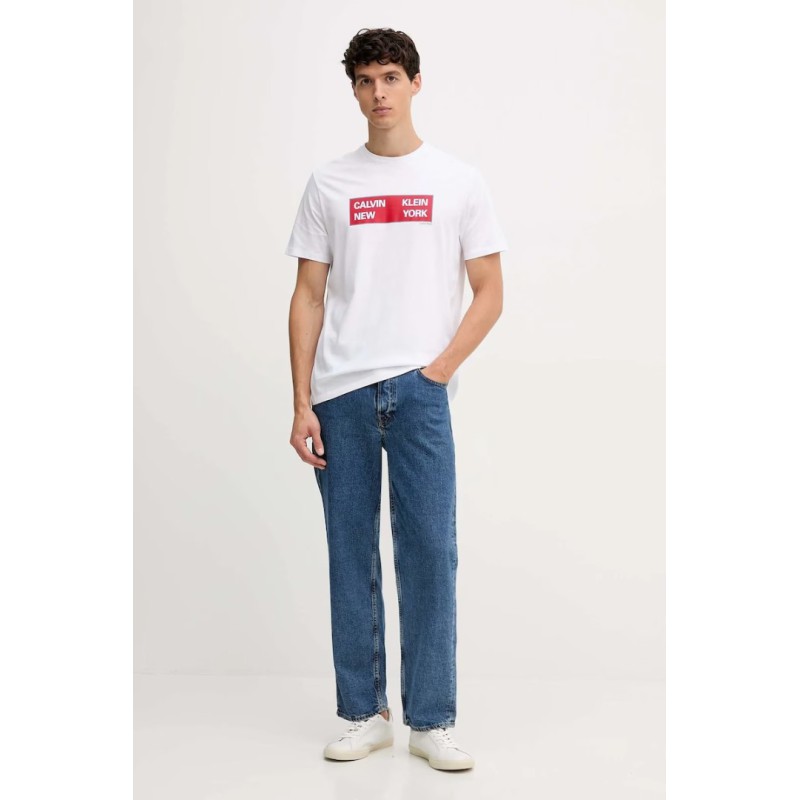 LV04RD816G YAA SS 30S EU CKNY BOX GRAPHIC TEE