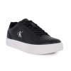 YM0YM01447 0GM CLASSIC CUP LACEUP LTH BT WOVEN
