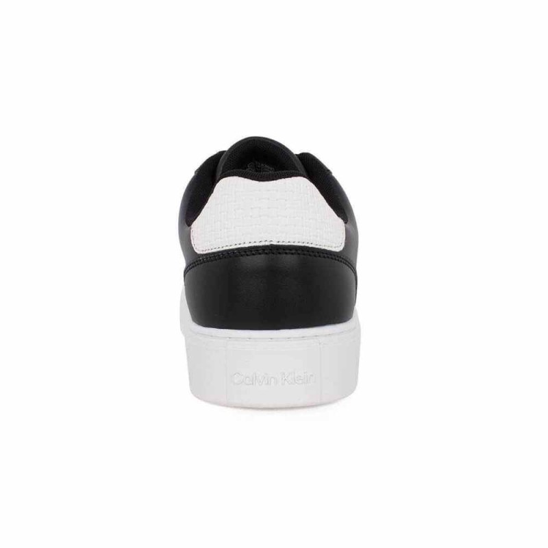 YM0YM01447 0GM CLASSIC CUP LACEUP LTH BT WOVEN