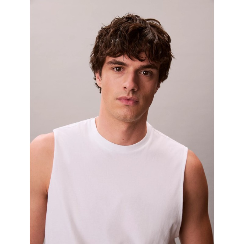 LV04RF273G YAF 30S JERSEY BADGE MUSCLE TANK