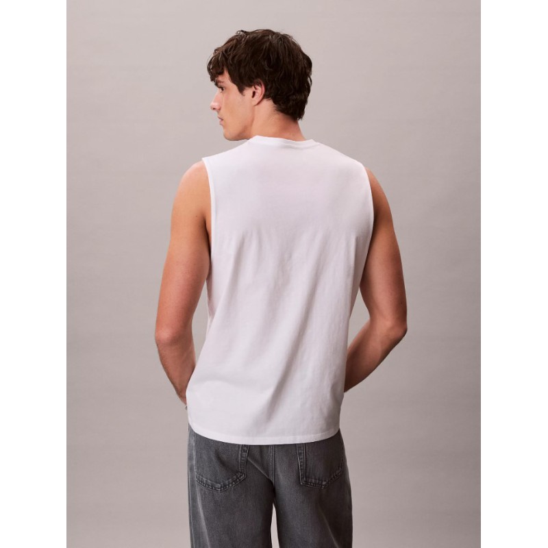 LV04RF273G YAF 30S JERSEY BADGE MUSCLE TANK