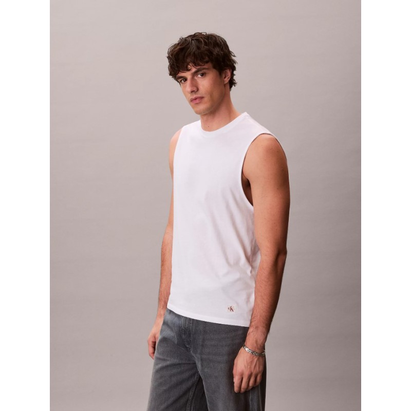 LV04RF273G YAF 30S JERSEY BADGE MUSCLE TANK