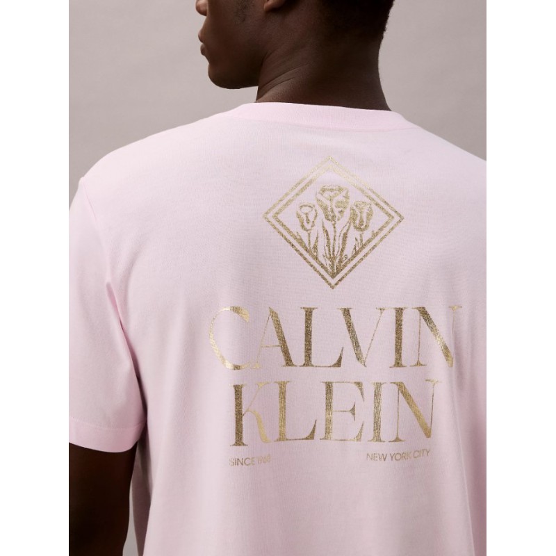 LV14RE801G TN9 SS 20S CALVIN ROSES GRAPHIC TEE