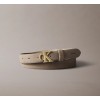 LV04F7079G VFU CK BUCKLE 25MM FIXED BELT SUEDE