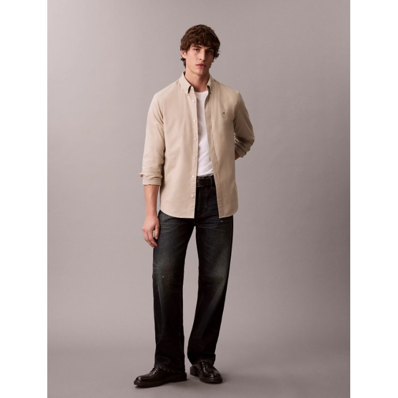LV140EM125 2F3 LS SOLID OXFORD CLASSIC SHIRT