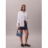 LV04F3431G YBN EMBLEM AOP DENIM SHOULDER BAG
