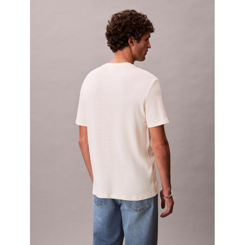 LV04RD008G F7J SS WAFFLE BADGE CREWNK TEE