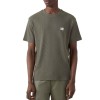 LV04RD008G LDY SS WAFFLE BADGE CREWNK TEE