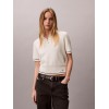 LV047F320G YAS SS WOVEN LABEL CROPPED CABLE