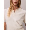 LV047F320G YAS SS WOVEN LABEL CROPPED CABLE