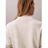 LV047F320G YAS SS WOVEN LABEL CROPPED CABLE