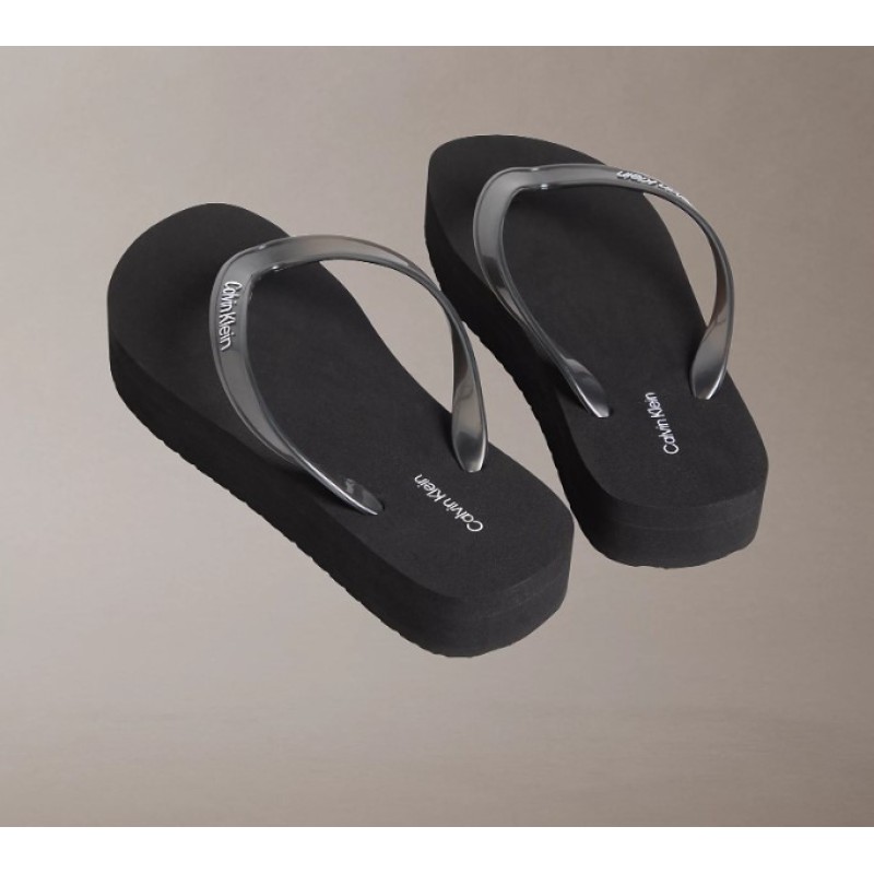 HW0HW03120 0GJ FLATFORM FLIP FLOP MET TPU