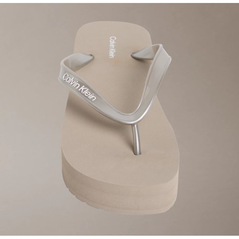 HW0HW03120 PBO FLATFORM FLIP FLOP MET TPU