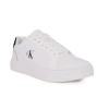 YM0YM01447 01W CLASSIC CUP LACEUP LTH BT WOVEN