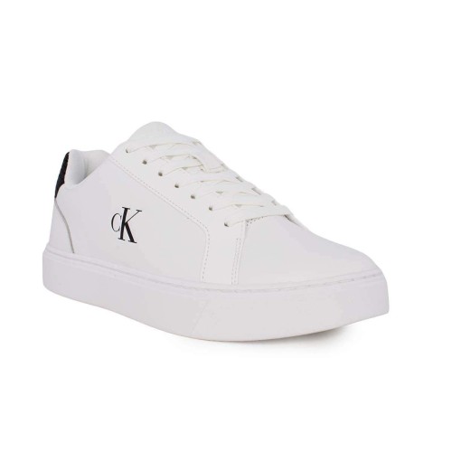 YM0YM01447 01W CLASSIC CUP LACEUP LTH BT WOVEN