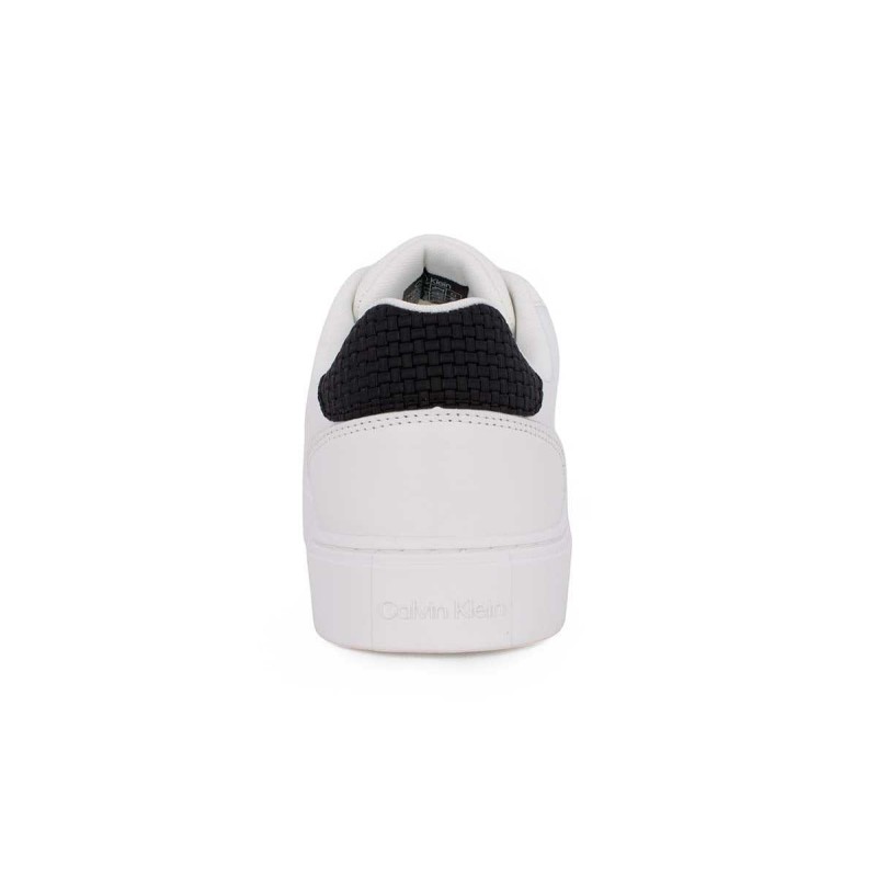 YM0YM01447 01W CLASSIC CUP LACEUP LTH BT WOVEN