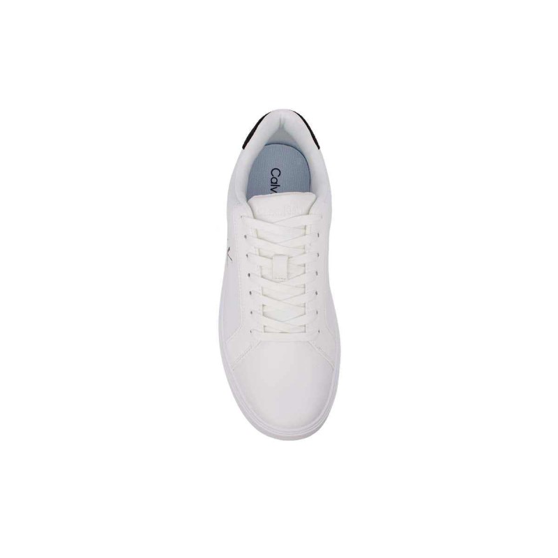 YM0YM01447 01W CLASSIC CUP LACEUP LTH BT WOVEN