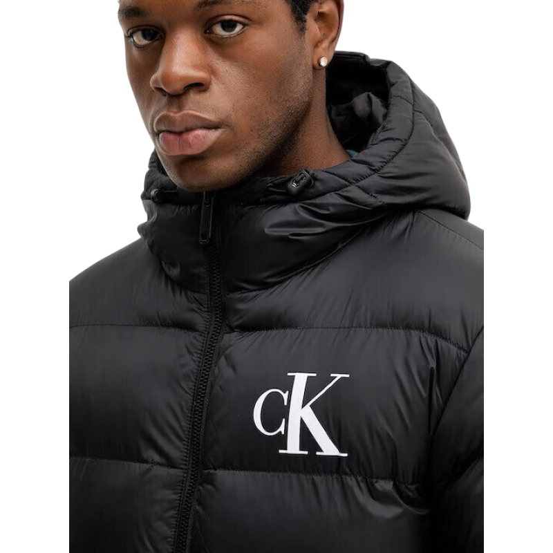 LV04RD528G UB1 LS NYLON MONOGRAM PUFFER JKT