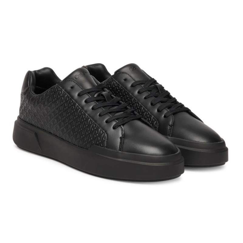 YM0YM01383 0GJ CHUNKY CUPSOLE LACEUP LTH AOP