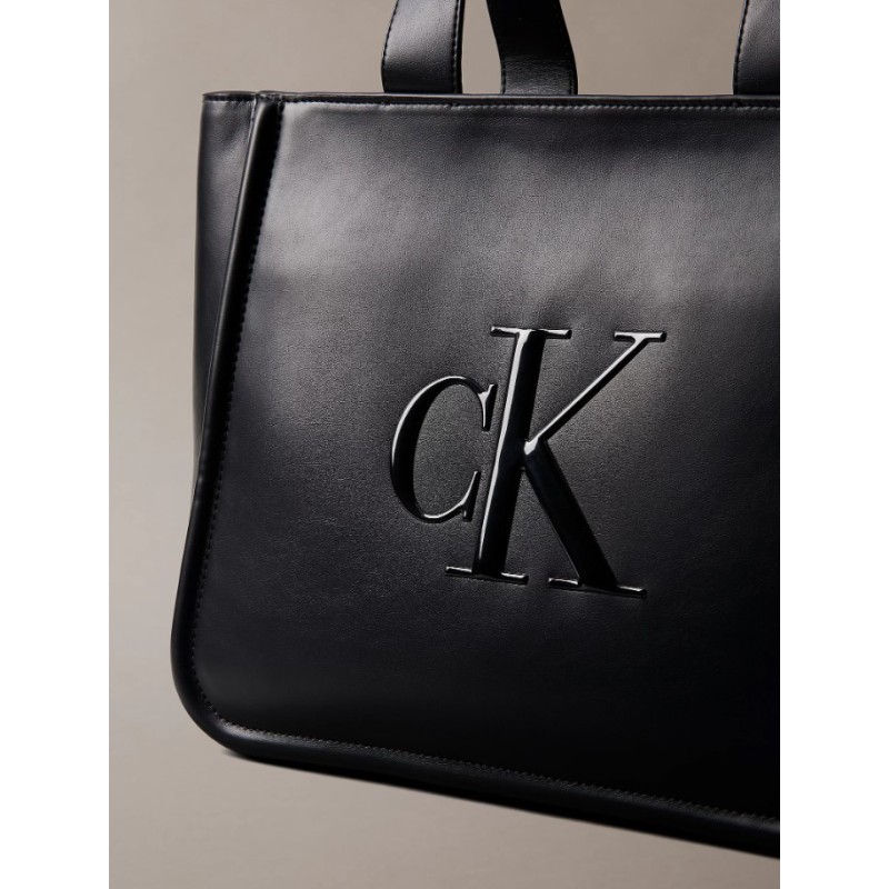 LV04F3218G UB1 RAISED CK MEDIUM TOTE