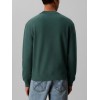 LV04RD313G YNK LS EZ COTTON WAFFLE CRWNK SWTR