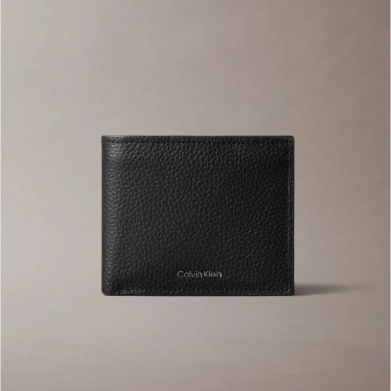 LV04D1028G UB1 CK LEATHER BILLFOLD W ZIP COIN
