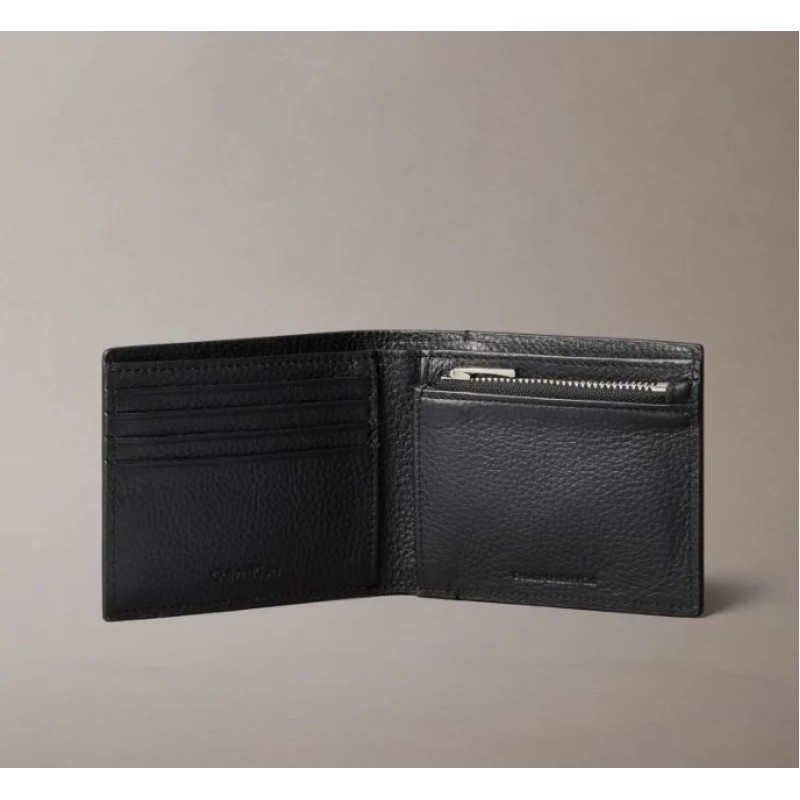 LV04D1028G UB1 CK LEATHER BILLFOLD W ZIP COIN