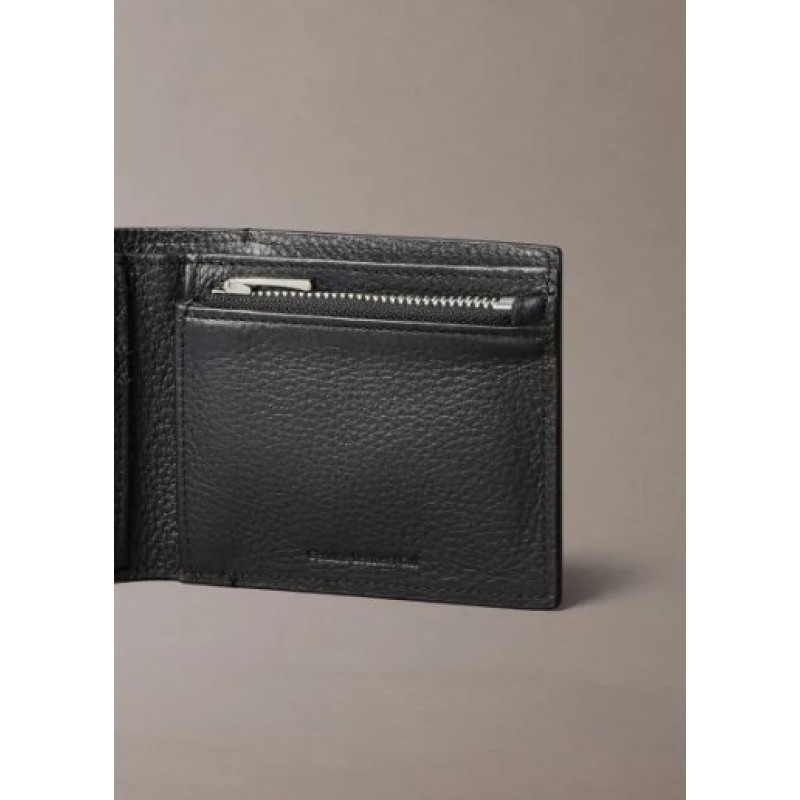 LV04D1028G UB1 CK LEATHER BILLFOLD W ZIP COIN