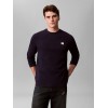 LV040EM217 WFW LS WAFFLE BADGE CREWNK TEE