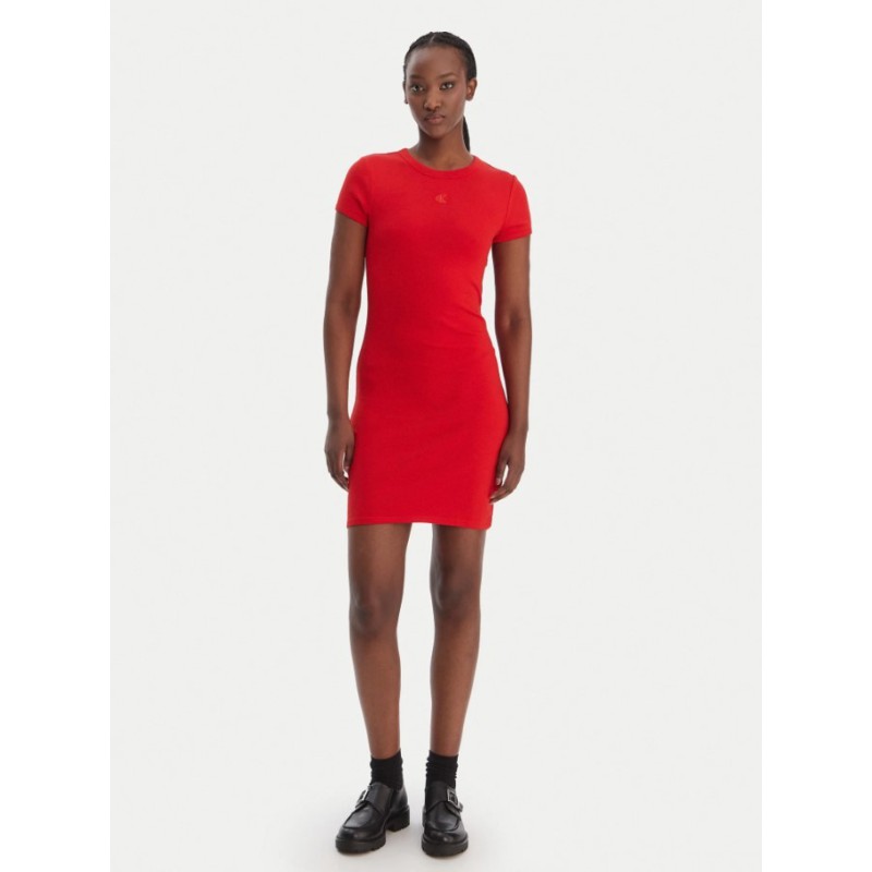 LV047B266G VMT SS CO CONTOUR 1X1 RIB MINI DRESS
